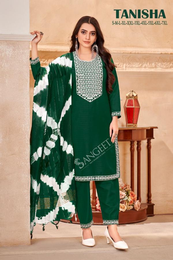 Tanisha 1001 Viscose Kurti Bottom With Dupatta Collection